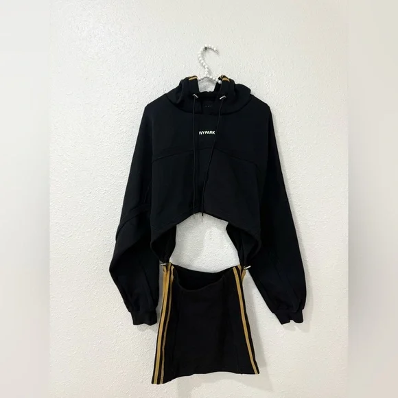 adidas IVY Park Hooded Cut Out Dress GR1445 Size M - Picture 4 of 7